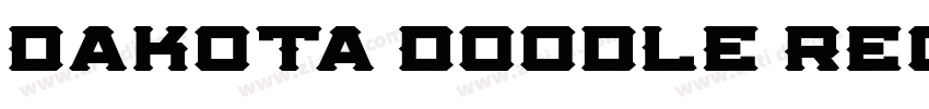 Dakota Doodle Regula字体转换